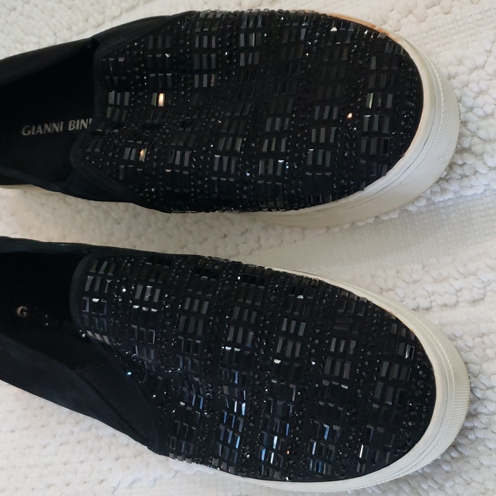 GIANNI BINI SEQUINED SNEAKERS - Picture 4 of 12